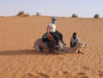 mauritanie J2 taxi chameau
